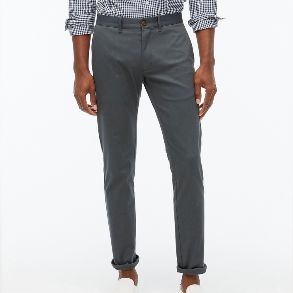 J Crew Pants 34 Slim Fit Gray